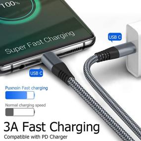 img 3 attached to 🔌 High-Speed USB C to USB C Cable 6ft 60w - 3Pack PD Type C Charging Cable | MacBook Pro 2020, iPad Pro, Galaxy S20, Switch, Pixel, LG & More