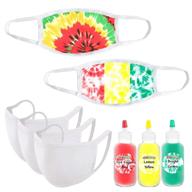 🎭 perfect stix - rasta mask kit: diy back to school tie dye masks for a vibrant and stylish look logo