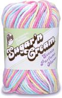 🧶 lily sugar 'n cream scents yarn, 2 ounce, fleur de lavander - premium aromatic crafting material logo