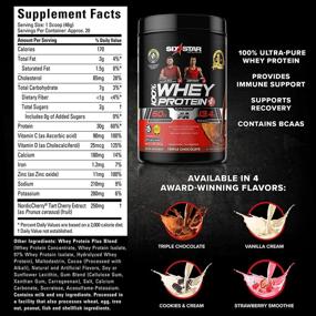 img 3 attached to 🥛 Six Star Whey Protein Plus with Immune Support - Chocolate, 2 lbs: Muscle Builder and Lean Protein Powder for Muscle Gain & Recovery