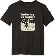 rvca camper sleeve t shirt bottle logo