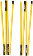 pridesports golf alignment stick yellow logo