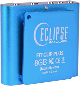 img 2 attached to Introducing the ECLIPSE Eclipse Fit Clip Plus BL 8GB 1.8 MP3 + Video Player (Blue) - Ultimate Multimedia Experience!