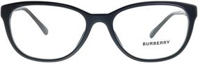 img 2 attached to 👓 Стильные очки Burberry Women's BE2172 в классическом черном цвете - идеальный выбор для модных ценителей очков