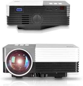 img 1 attached to Pyle PRJG65 Video Projector - Full HD 1080p Professional Cinema Home Theater; Digital Multimedia, Built-in Stereo, Adjustable Keystone Picture Presentation Projection; Supports USB, VGA & HDMI