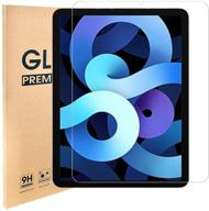 📱 [2020 release] 1 pack tempered glass film for ipad air 4 screen protector - compatible with 10.9-inch ipad air 4th generation logo