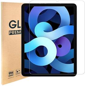 img 4 attached to 📱 [2020 Release] 1 Pack Tempered Glass Film for iPad Air 4 Screen Protector - Compatible with 10.9-inch iPad Air 4th Generation