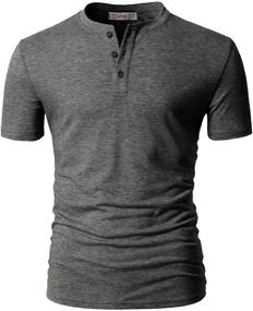 img 3 attached to 👔 CMTTS0203 Men's Cotton Sleeve Casual Shirts by H2H Clothing