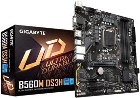 img 4 attached to 💻 GIGABYTE B560M DS3H: High-performance LGA 1200 Intel Motherboard with PCIe 4.0, Dual M.2, and USB 3.2 Gen1