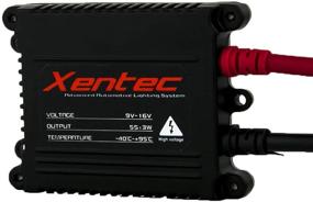 img 3 attached to 💡 Xentec H1 10000K HID Xenon Bulb Bundle: Ocean Blue + 55W EP Alloy Slim Ballast - High-Performance Lighting Solution
