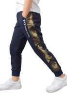 👖 rolanko fleece athletic sweatpants with pockets - boys' clothing and pants logo