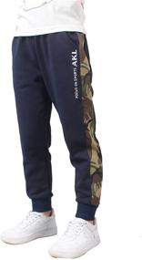 img 3 attached to 👖 Rolanko Fleece Athletic Sweatpants with Pockets - Boys' Clothing and Pants