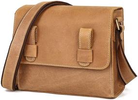 img 4 attached to YOGCI Leather Crossbody Shoulder Messenger Women's Handbags & Wallets