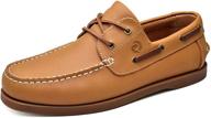ultimate comfort and style: upishi handsewn leather moccasin men's shoes - perfect loafers and slip-ons logo