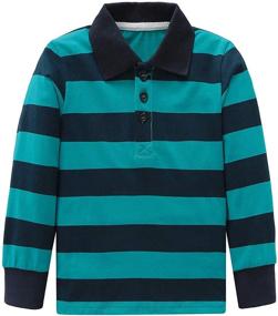 img 3 attached to 👕 Striped Tshirts Mardonskey Sleeve Shirts: Boys' Tops, Tees & Shirts Collection