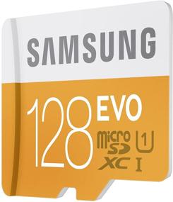 img 2 attached to Карта памяти Samsung 128ГБ EVO Micro SDXC 📸 с адаптером (MB-MP128DA/AM), до 48МБ/с, класс 10