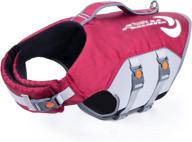 🐶 reflective adjustable dog life jacket by thinkpet - lifesaver floating vest логотип