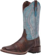 ariat primetime tack room brown women's shoes in athletic logo