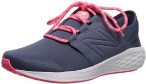 img 4 attached to 🌸 Девичьи кроссовки New Balance Running Cherry Blossom: Легкая поддержка для активных девочек