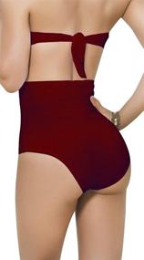 img 1 attached to 🩱 Upopby High-Waisted Swimsuit Bottoms Control Women's Clothing for Swimsuits & Cover Ups