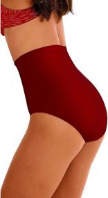 img 3 attached to 🩱 Upopby High-Waisted Swimsuit Bottoms Control Women's Clothing for Swimsuits & Cover Ups