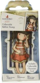 img 2 attached to docrafts No. 42 Summer 🌞 Days Gorjuss Rubber Stamp by Santoro