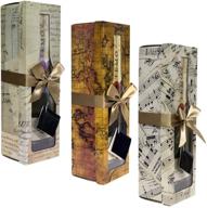 коллекция подарочных коробок для шампанского. повторно используемые материалы для упаковки подарков. логотип