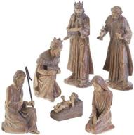 raz imports carved nativity set logo