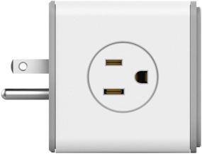 img 2 attached to 🔌 Huntkey 4-Outlet Surge Protector USB Wall Adapter with 3 USB Charging Ports - SMC007