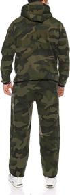 img 2 attached to 👕 COOFANDY Men's Sweatsuits - 2 Piece Hoodie Tracksuit Sets: Casual & Comfy Camo Jogging Suits for Men