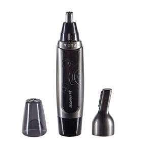 img 4 attached to 🪒 ZOOMMATE Professional Nose Hair Trimmer with LED Light - Waterproof, Powerful Nose and Ear Hair Clipper for Men - Battery Operated - Wet/Dry Use (Includes AA Battery)