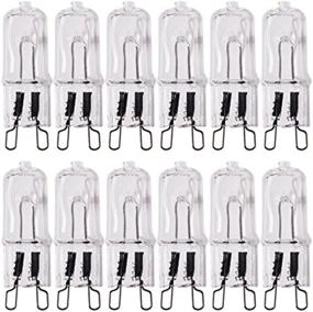 img 3 attached to 🔆 ETOPLIGHTING G9-120V-60W-12P Clear G9 Bi-Pin Double Loop Base Halogen Bulbs - 60W, 120V T4 JD Type (12-Pack)