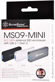 img 1 attached to SilverStone Technology корпус с выдвижным держателем SST MS09C MINI