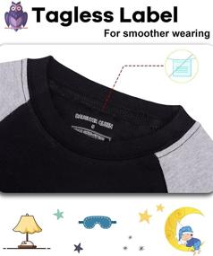 img 3 attached to Premium Pajama Sets: Toddler Children Sleepwear Jammies Boys' Clothing for Stylish Sleepwear & Cozy Robes