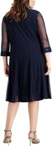 img 1 attached to R M Richards 2 Pc Tier Dress Women's Clothing