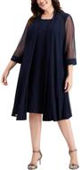 r m richards 2 pc tier dress women's clothing logo