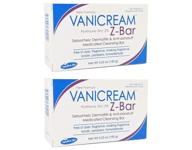 🧼 vanicream z-bar medicated cleansing bar - pack of 2, 3.36 oz logo