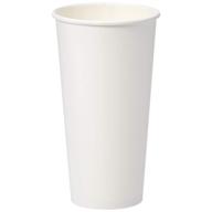 compostable 20 oz. hot paper cups - pack of 250 by amazon basics logo