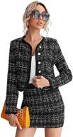 sweatyrocks womens business pieces blazer logo