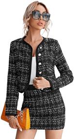 img 4 attached to SweatyRocks Womens Business Pieces Blazer