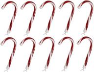 enhance your christmas decor with candy cane stake lights: set of 8, 10'' lawn decor логотип