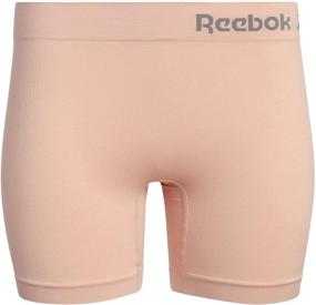 img 1 attached to Reebok Womens Slipshorts Seamless Boyshorts