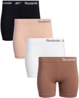 reebok womens slipshorts seamless boyshorts logo