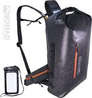 🎒 nomad outfitters maverick 30l - waterproof roll-top backpack dry bag for kayaking, rafting, boating, surfing, hiking, camping, fishing логотип