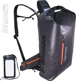 img 4 attached to 🎒 Nomad Outfitters Maverick 30L - Waterproof Roll-Top Backpack Dry Bag for Kayaking, Rafting, Boating, Surfing, Hiking, Camping, Fishing