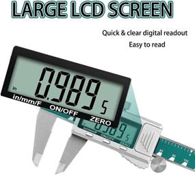 img 1 attached to Convenient Measuring with Electronic Micrometer Millimeter Conversion: A Must-Have Tool for Precision Measurement