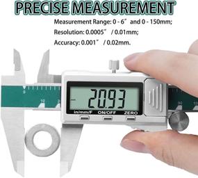 img 3 attached to Convenient Measuring with Electronic Micrometer Millimeter Conversion: A Must-Have Tool for Precision Measurement