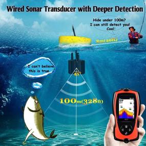 img 3 attached to 🐠 LUCKY Portable Fish Finder - Advanced Handheld Kayak Fish Finder for Boat and Sea Fishing