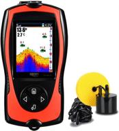🐠 lucky portable fish finder - advanced handheld kayak fish finder for boat and sea fishing logo
