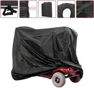 🛡 neverland mobility scooter cover: premium rain protector – shield your wheelchair from sun, dust, dirt, and snow – 66 x 24 x 46 inch (l x w x h) logo